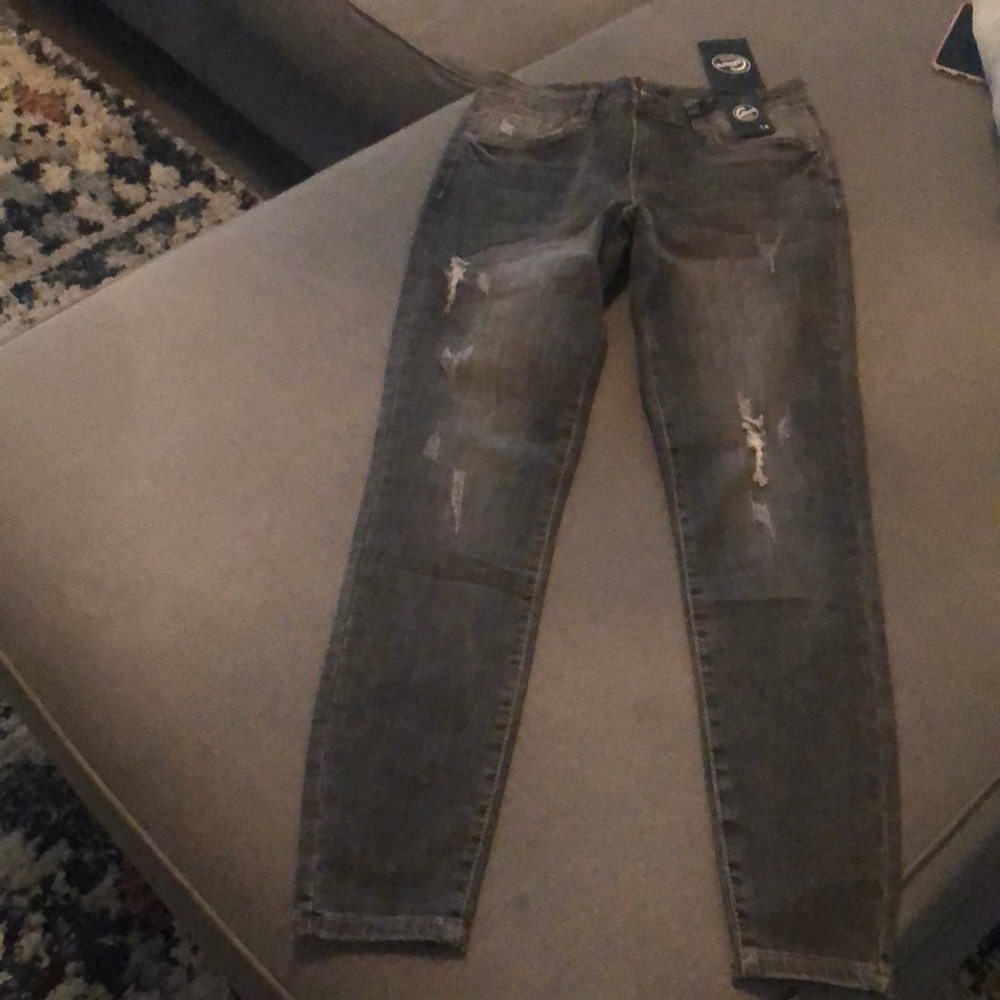 Brand new faded black jeans size youth 14